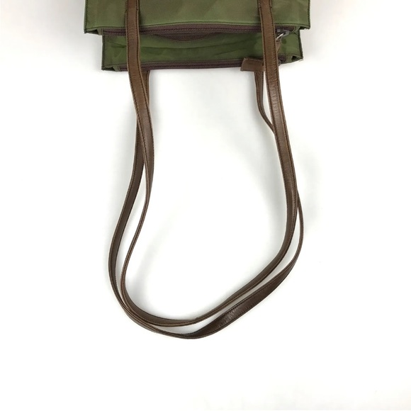 Prada Dark Khaki Green Nylon Shoulder Bag - Picture 5 of 10